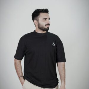 Premium Black Oversize Tees FOR BOYS